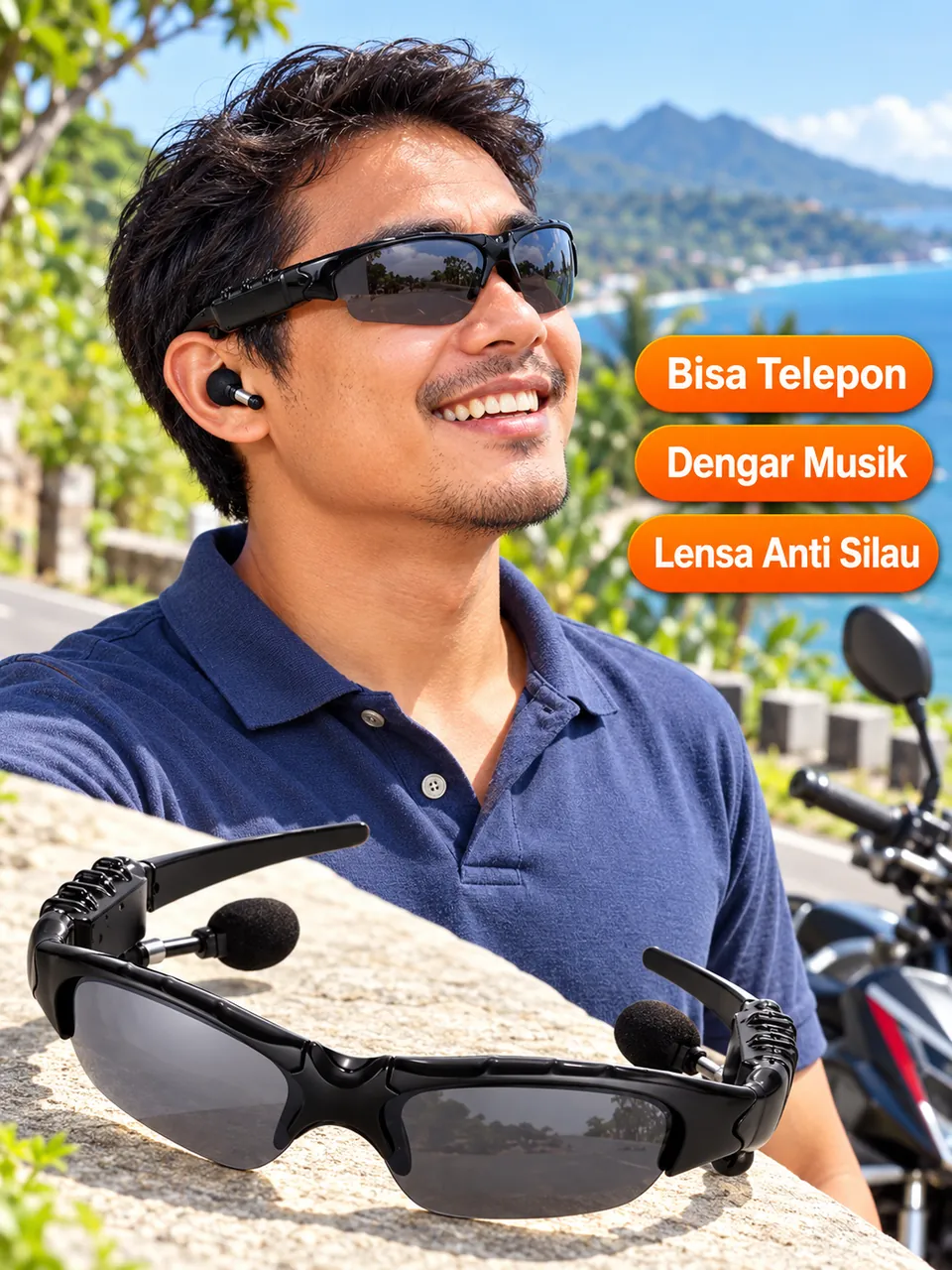 Silau, Kabel Earphone Kusut, Ribet Angkat Telepon? Sekarang Cukup Pakai 1 Kacamata